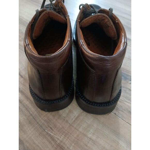 Johnston & Murphy Dark Brown Leather Boots - Picture 6 of 12